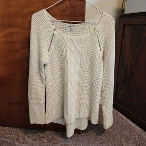 GUESS Cream Sweater